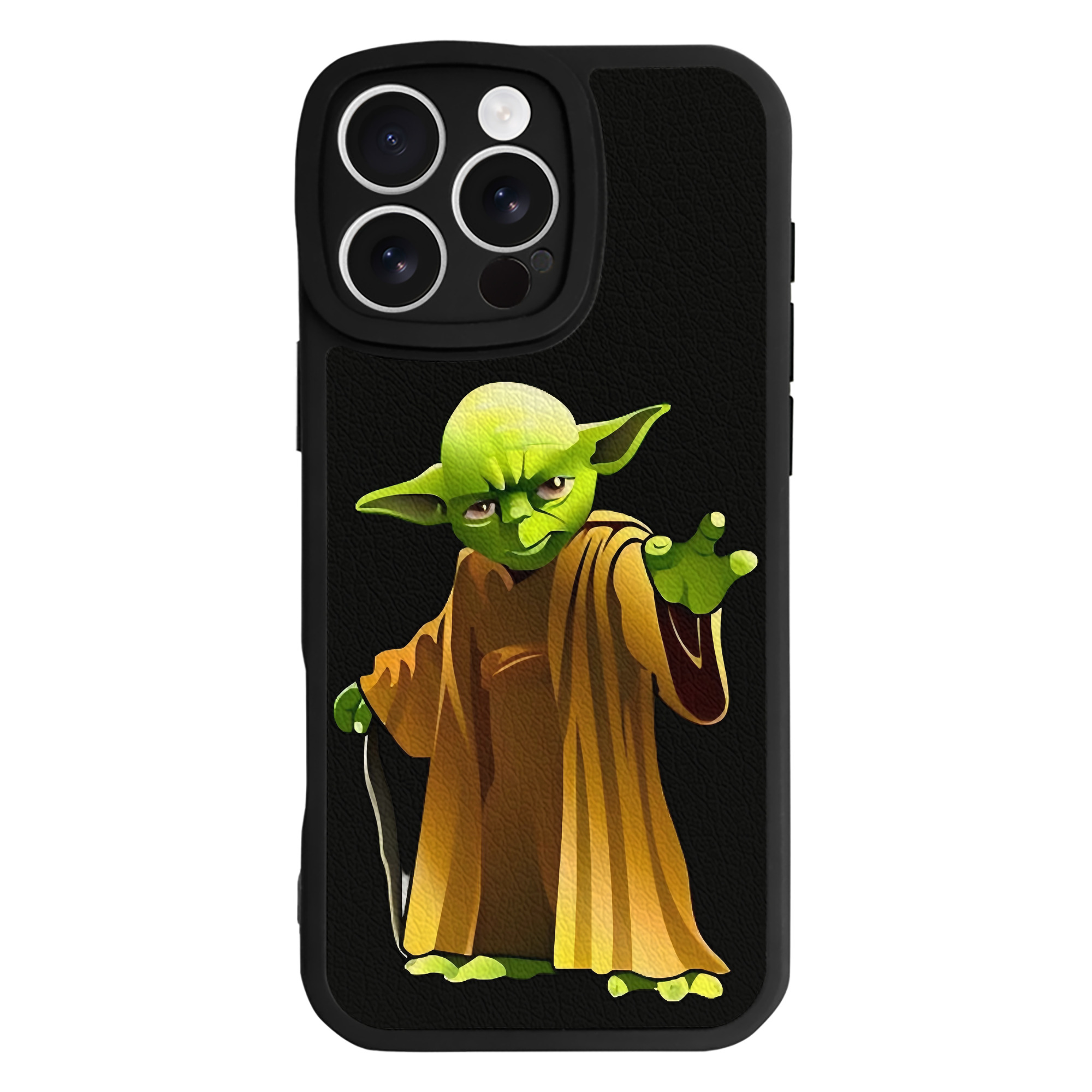 （画像用） スター・ウォーズ Star Wars 【iPhone 16シリーズ対応】シリコンスマホケース（レザー調） 材質：シリコン